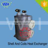 Shell And Coils Heat Exchangers Aquarium Seawater Heat Exchanging thumbnail-1