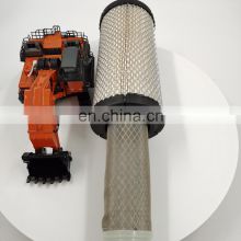 HOT SELLING excavator spare parts air filter favorable price Air condition spare part for ZX55-5G good quality