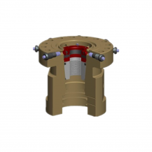 High Pressure Wellhead Christmas Tree Components Durable Forged Casing Head thumbnail-1