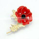 Wholsale Fashion Silver Gold Crystal Flower Pearl Men's Chair Sash Brooch thumbnail-3