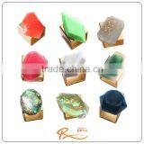 New Design Good Looking Fashion Jewelry Red Rings Large Resin Stone for Women's Rings thumbnail-2