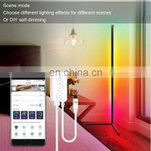 Smart Floor Lamp RGB Corner Floor Lamp Music Sync Color Changing Standing Lamp For Coffee Shop Atmosphere Lighting thumbnail-2