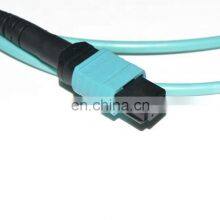 8 12 24 Cores Single Mode Multimode Fiber Optic Cable MTP MPO Connector thumbnail-1