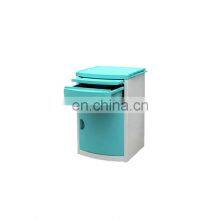 Factory Price High Quality ABS Plastic Hospital Bedside Locker With Drawer and Wheels thumbnail-5