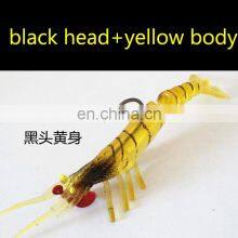 Soft Rubber Shrimp 10.5g 9cm River Wood Shrimp Lure for Bass Carp Trout Fishing thumbnail-2