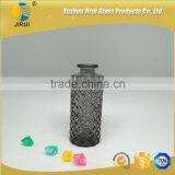 160ml Smoke Grey Reed Diffuser Glass Bottle With Cork Closure Supplier's Choice thumbnail-3