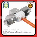 Keystone Jack CAT6a Shielded Modular Jack thumbnail-4