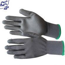 13 Gauge Polyester Liner Polyurethane/PU Coating PPE Gloves With EN388 3131X BA SAFETY thumbnail-2