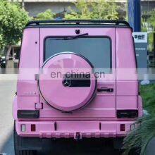 Runde Carbon Fiber For Mercedes-Benz G500 G55 G63 G65 Wide Body Kit Front Bumper Side Skirt Wheel Eyebrow thumbnail-5