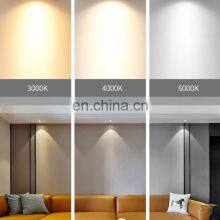 Indoor Deep Anti Glare 12w Recessed Cob Down Lamp Aluminum Home Hotel Office Ceiling LED Spot Light thumbnail-5