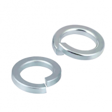 Single coil spring washer