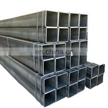ASTM Q235 black steel tube  factory  square tube carbon steel pipe 60*60 tubes