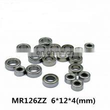 Size 6*12*4 mm High Quality Stainless Steel Fishing Reel Bearings SMR126ZZ MR126ZZ MR126 thumbnail-2