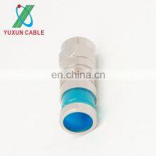 Brass/copper Waterproof RG59 RG6 Compression F Male Connector thumbnail-3