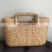 Water Hyacinth Handbag, Tote Bag, Crossbody Beach Bag Eco Basket Wholesale thumbnail-3
