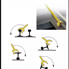 Rail Turn Bar Rail Maintenance Equipment Rail Turner thumbnail-2