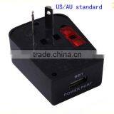2013 Hot Universal Travel Adapter With USA/Australia/Europe/UK Worldwide Plugs thumbnail-1