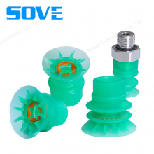 SPB2f Corrugated Vacuum Silicone Suction Cup 15-30mm Disc Diameter Imported Packaging Bag With Special Nozzle Rubber Product thumbnail-5