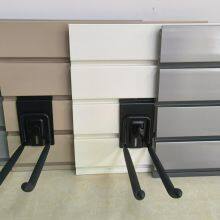 Different Color Fireproof & Waterproof PVC Slatwall Panel for Garage Wall With Hoooks and Other Accessories thumbnail-3