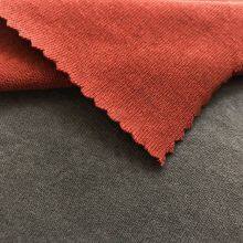 Guangzhifeng 3886# Ramie-cotton Plain Weave 220g In-stock Spring and Summer Fabric, 16-count All-cotton Brushed/enzymatic-dehairing Fashion T-shirt Fabric thumbnail-2