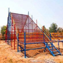 Outdoor Jungle Crossing and Expansion Equipment, Jungle Obstacle - Course Adventure Equipment, Jungle Expansion Amusement Equipment for Scenic Spots thumbnail-2