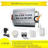 GSM MMS Home Alarm Security With Photo-Taking & Listen-in (YL-007M8)