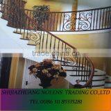 Stair Railing and Spiral Staircase Forged Iron Fence Design thumbnail-1