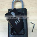 3 Alpha Combination Lock Box Portable Padlock Key Storage Box thumbnail-1