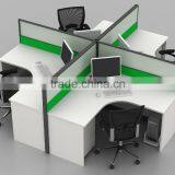 Modern Cubicle Designs 4 Seater Office Workstation Desk ( SZ-WSB391)