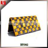 Noble Crochet Knitting Wallet Genuine Eel Skin Wallet thumbnail-1