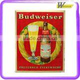 Cardboard Paper Pop Beer Advertising Standee for Budweiser or Other Beer Brands With Customized Designs