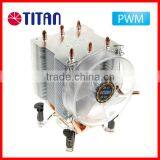 Popular Design Low Noise Fan Blue LED Heat Pipe CPU Cooler