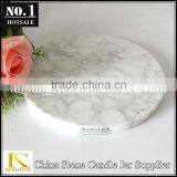 [FACTORY DIRECT] Marble Cheese Server Tray With Handle Natural Stone Cheese Board thumbnail-4
