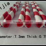 Manufacturer Direct Sale Striped Plastic Drinking Straw