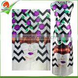 S083 2016 French Fashion Printed Polyester Silk Fabric thumbnail-3