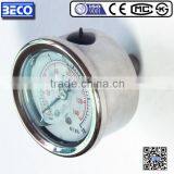 All Stainless Steel Anti-corrosion Gauges Pressure Manometer , Gauge Pressure Measuring Instruments YBF-40D thumbnail-1