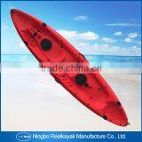 2015 Professional Sit On Top Kayak Plastic Fishing Boat Family 3 Persons Boat Hot Sale Good Quality LLDPE 3m-4m thumbnail-1