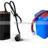First CJ 7.4V/4000-5200mAh 18650 li ion/LiFePO4 rechargeable battery for head lamp, front light