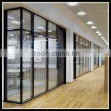 Clear Tempered Glass Office Partition