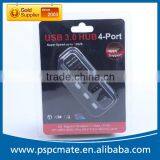 Super Speed USB 3.0 Hub 4 Port With Power Cable USB Type A to Micro 3.0 B Cable thumbnail-5