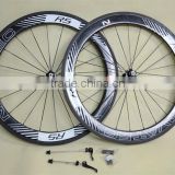 High quality carbon fiber bike wheels 700c 3K&gross/matte finished road bike carbon wheels