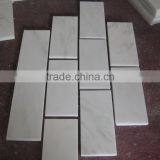 China White Carrara Oriental White Marble Flooring Tiles thumbnail-2