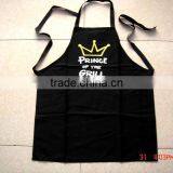 Cheap BBQ Apron &cotton Apron for Kitchen and Promotion Black Bib Apron With Printing -58 Quality Choice thumbnail-2