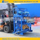 QMJ4-45 Semi-automatic Concrete Egg Laying Hollow Block Making Machine Price thumbnail-4