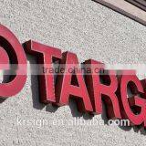 Led Lighted Letters of Metal Frame Alphabet, Custom Led Signs