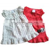 baby dress with underwear girls dots lace dress