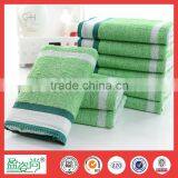 Cotton Face Towel With China Wholesale Green Strip Hotel Towel thumbnail-1