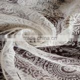 2015 New Burnout Sheer Curtain Fabric for Home and Hotel Decoration