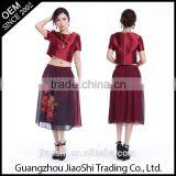 2016 New Arrival A-line Ladies Formal Red Long Skirt Suit Wholesale thumbnail-1