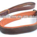 Hot Sale Fashionable Metal Chain Genuine Leather Dog Collars in 2016 thumbnail-4